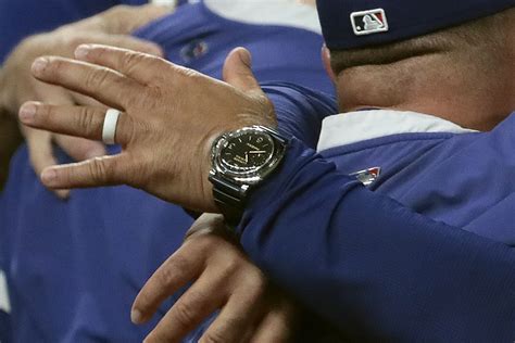 Watch Spotting: Manager Dave Roberts Wearing A Panerai.